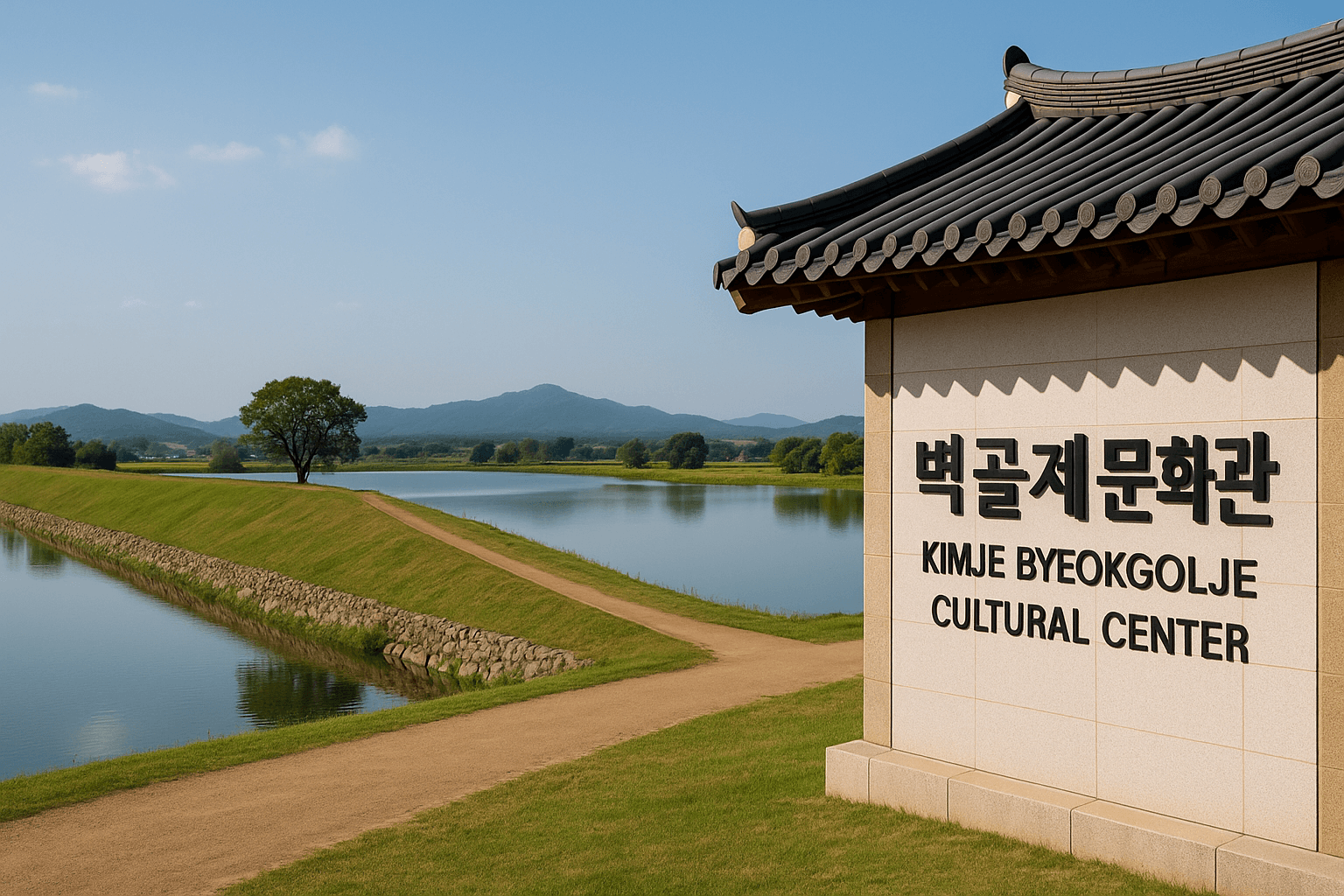 김제 벽골제와 벽골제 문화관에서 만나는 역사와 자연 여행