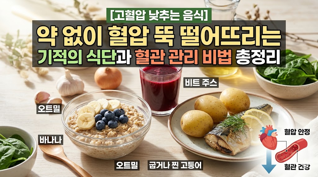 고혈압 낮추는 음식