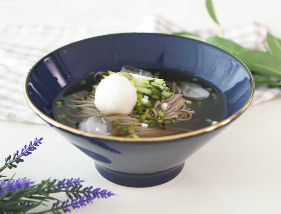 냉모밀 메밀소바 메밀국수