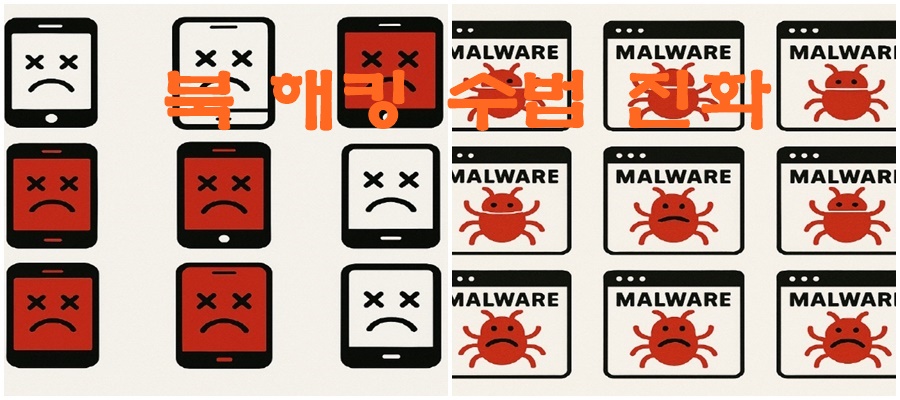 북 해킹 수법 진화