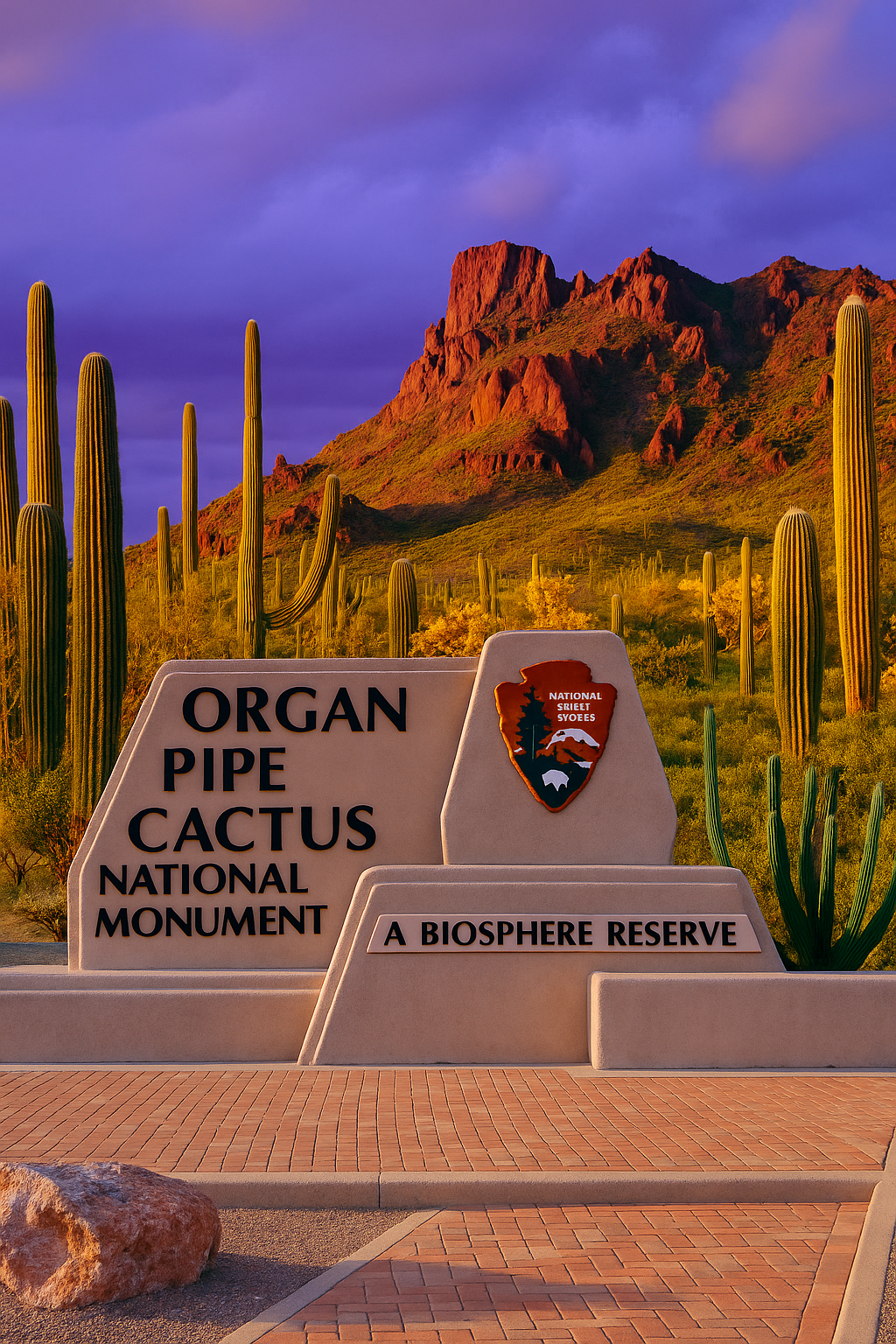 오르간 파이프 선인장 국립 기념물 (Organ Pipe Cactus National Monument)