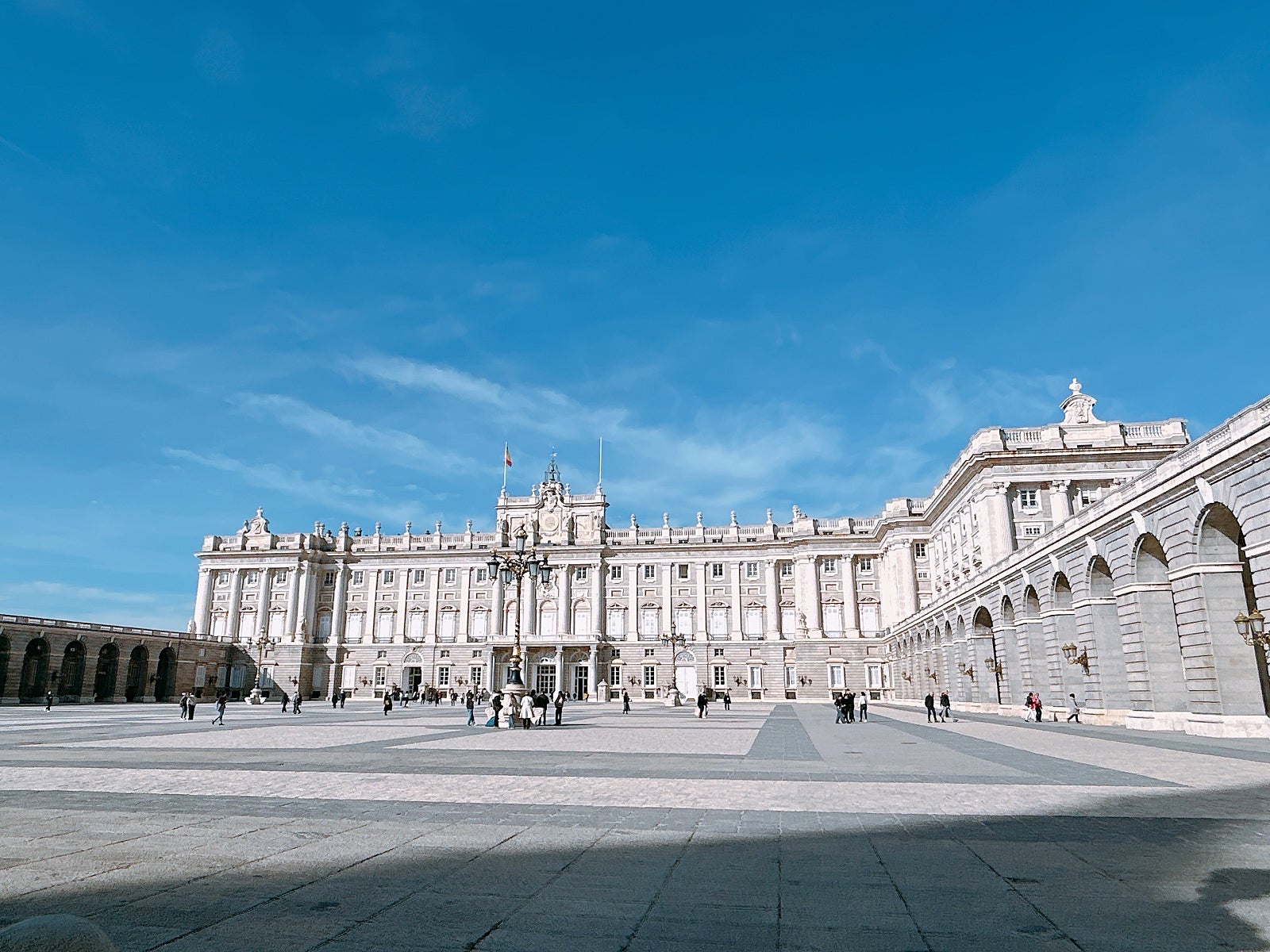 마드리드 시내 여행 마드리드 왕궁 사진