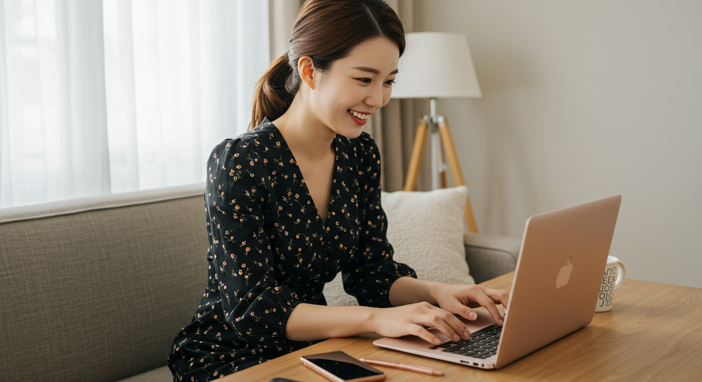 자판두드리는 여성 Image_fx (39)