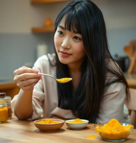 강황가루 효능 및 먹는법