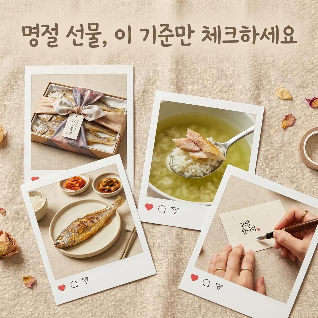 보리굴비 부모님 명절 선물