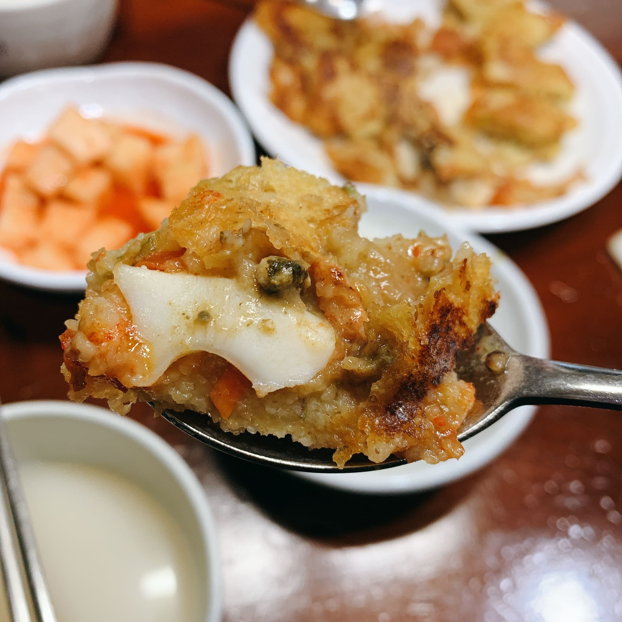 종로빈대떡 모듬빈대떡 한 입