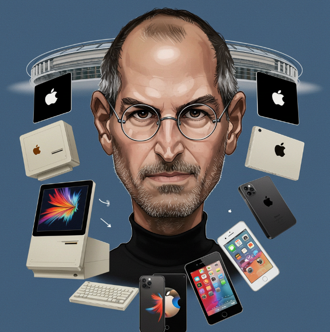 스티브잡스의 유산 '애플' 그 이상의 브랜드- 구글 제미나이 생성 이미지