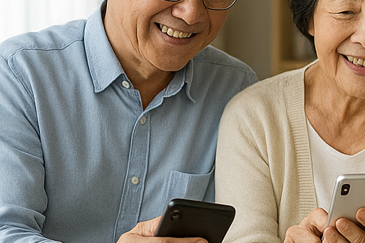 시니어 세대를 위한 스마트폰 활용법