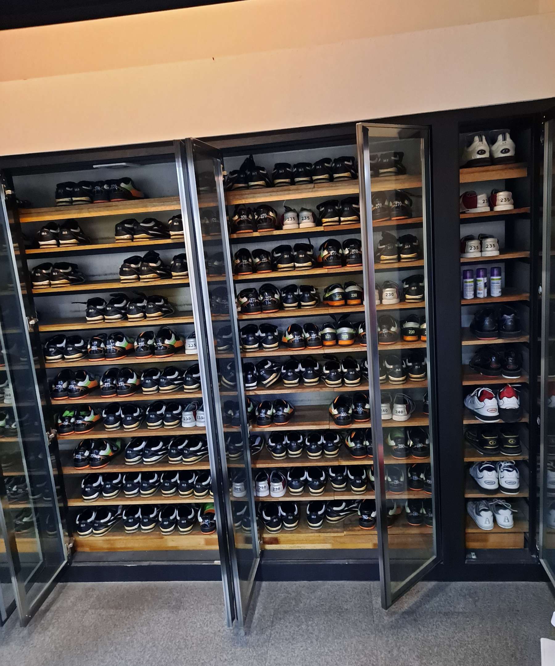 볼링장 사이즈별 신발