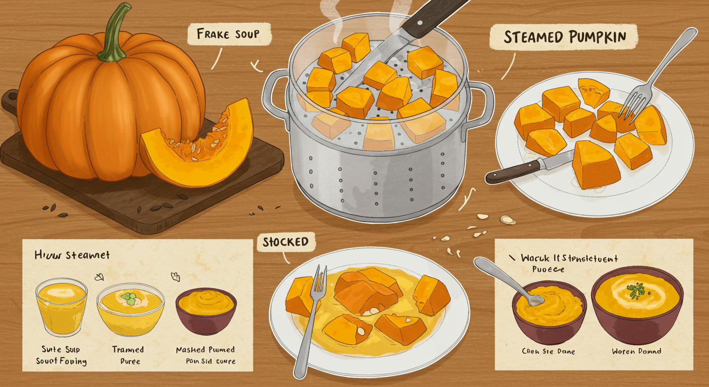 단호박 보관과 재가열 팁