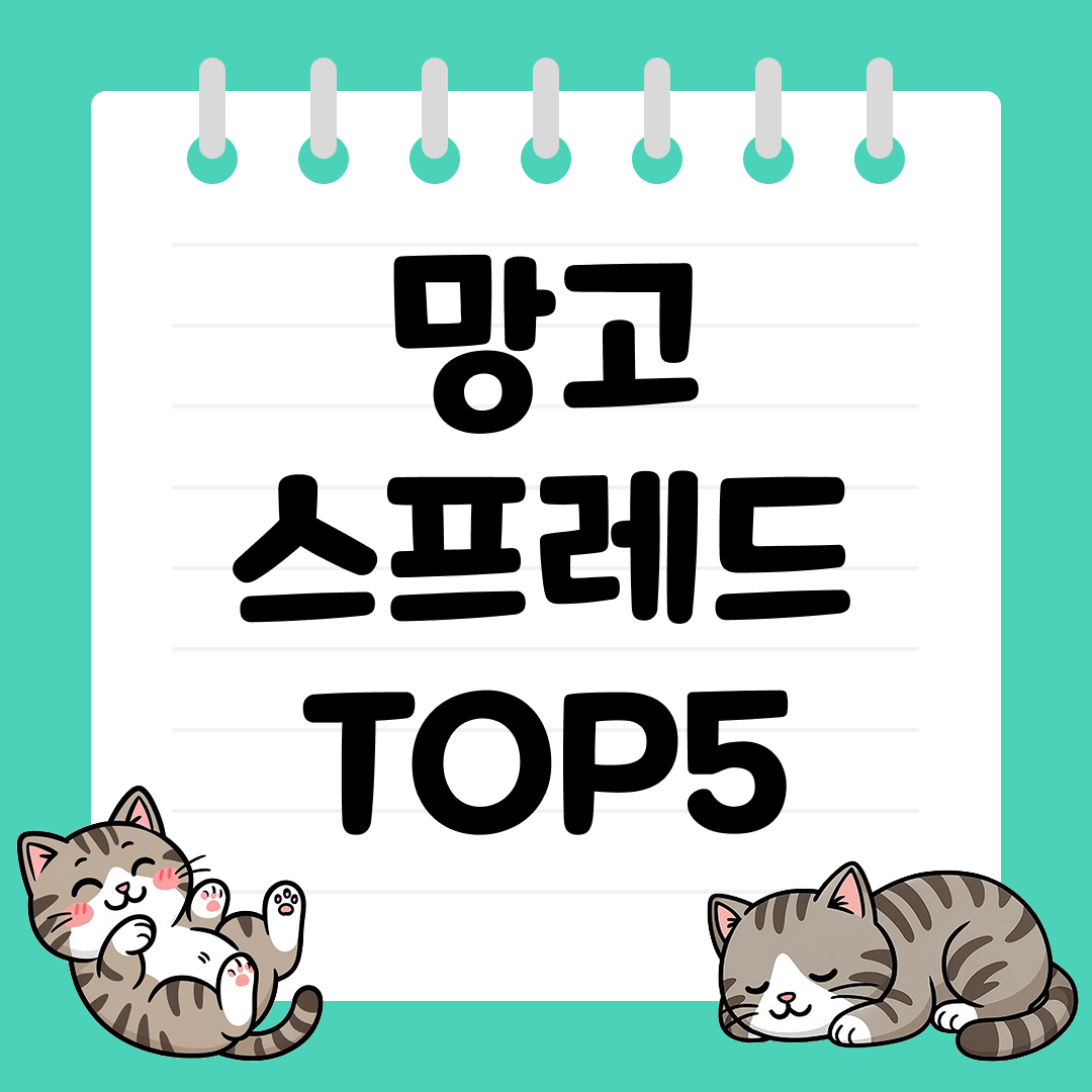 인기 많은 망고 스프레드 추천 순위 TOP5