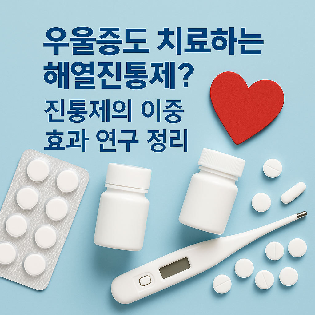 우울증도 치료하는 해열 진통제? 진통제의 이중 효과 연구 정리