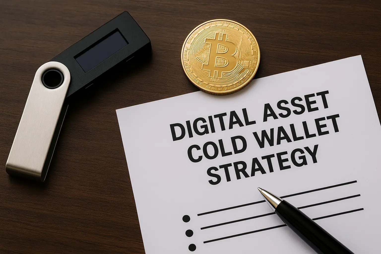 디지털 자산의 장기 보관을 위한 콜드월렛 전략