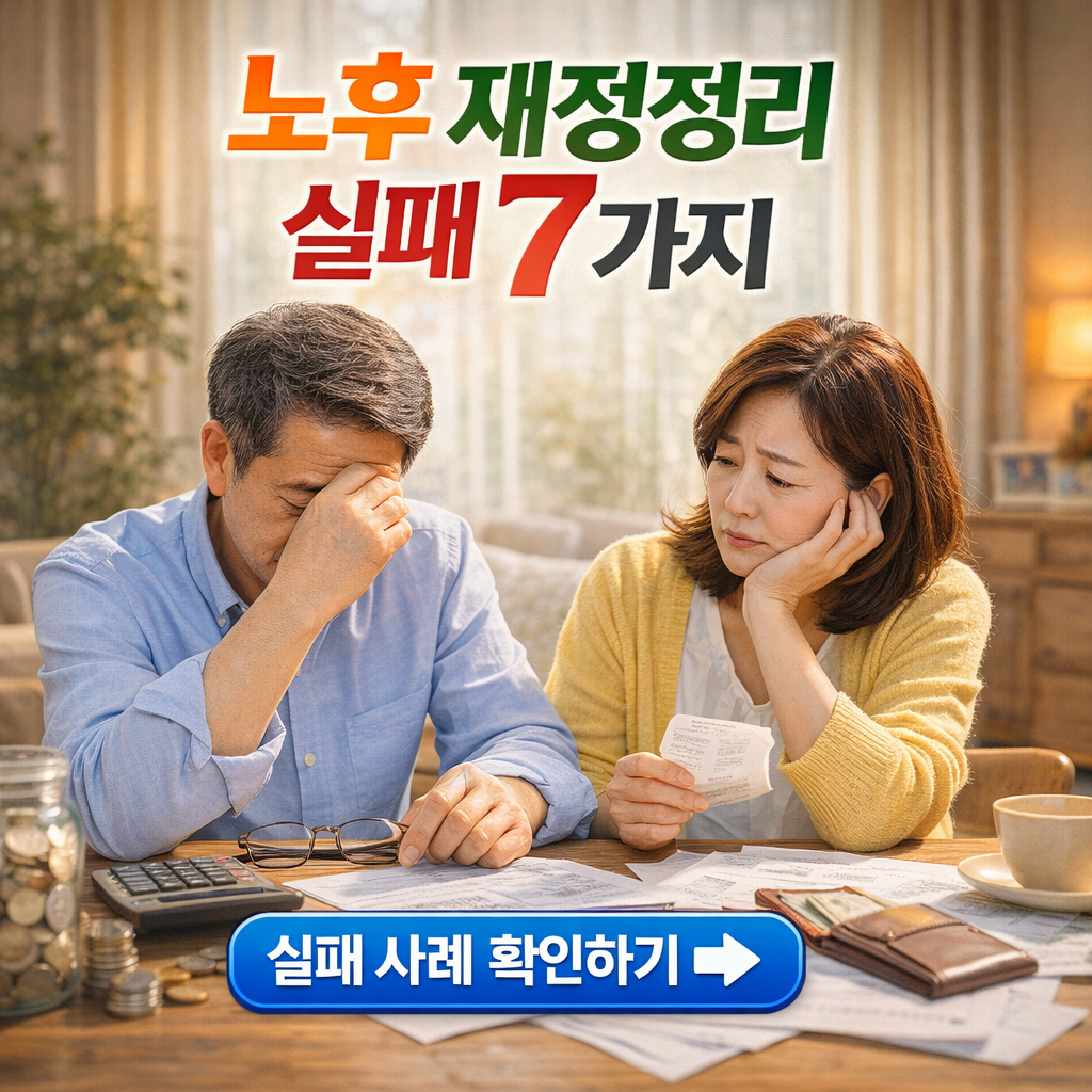노후 재정정리 체크리스트 실패 사례 7가지