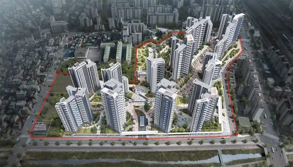 북가좌6구역-재개발-1984세대-아파트-조감도