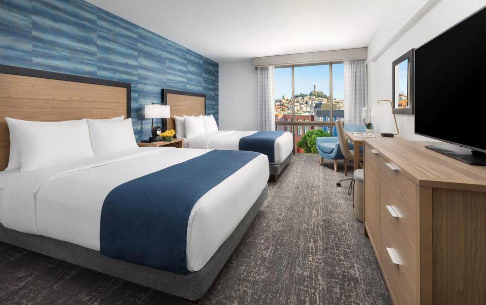 샌프란시스코 캘리포니아 위치 좋은 숙소 추천 카자 피셔맨 워프 호텔