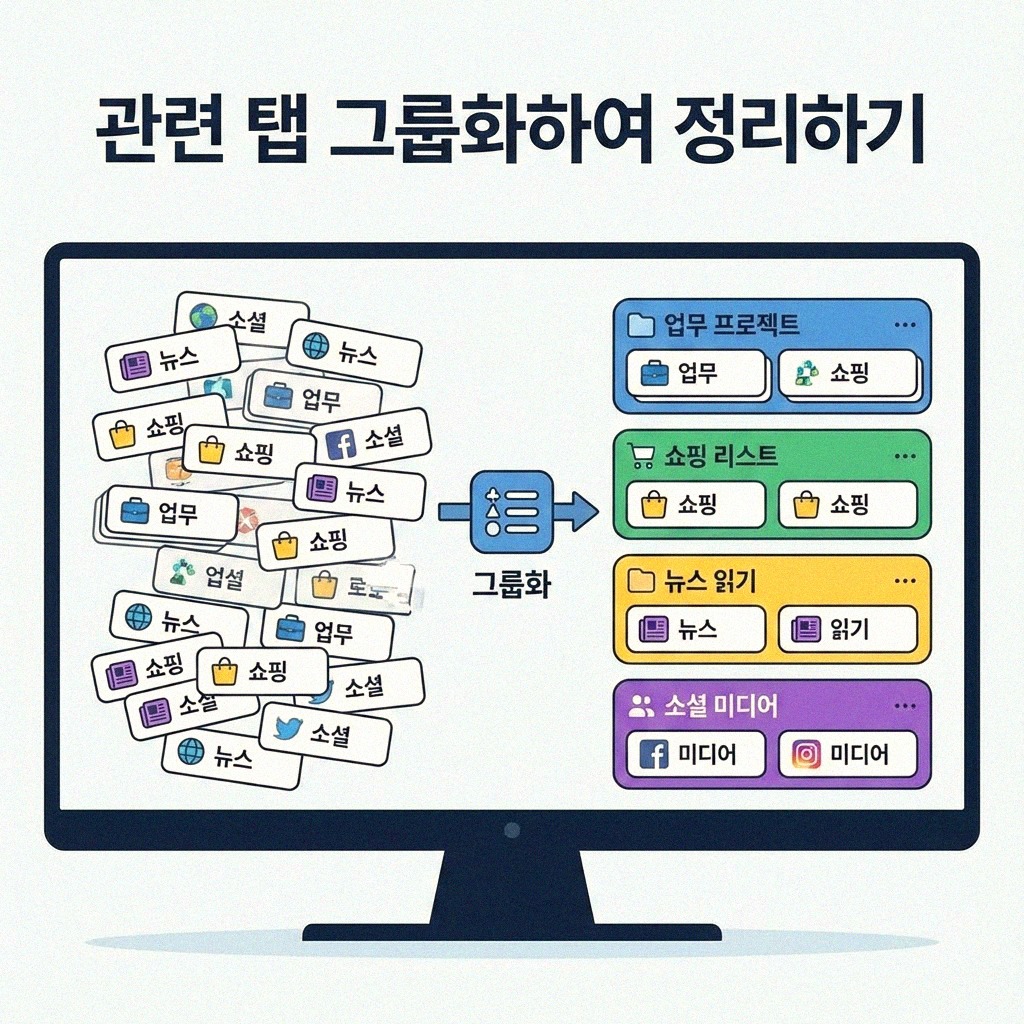 엣지 브라우저 탭 고정으로 업무 효율 높이기