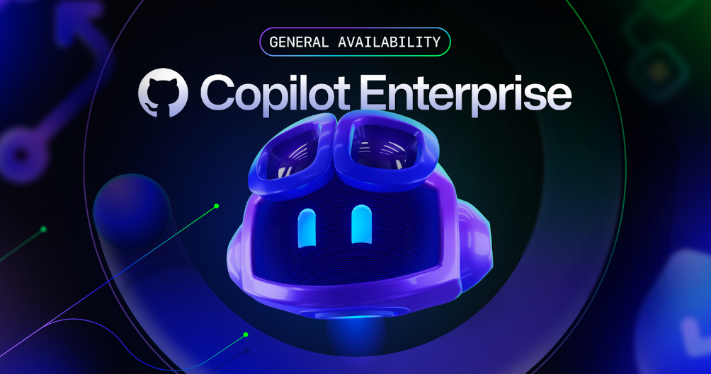 GitHub Copilot Enterprise가 이제 일반에게 공개(이미지출처- GitHub 공식 사이트)