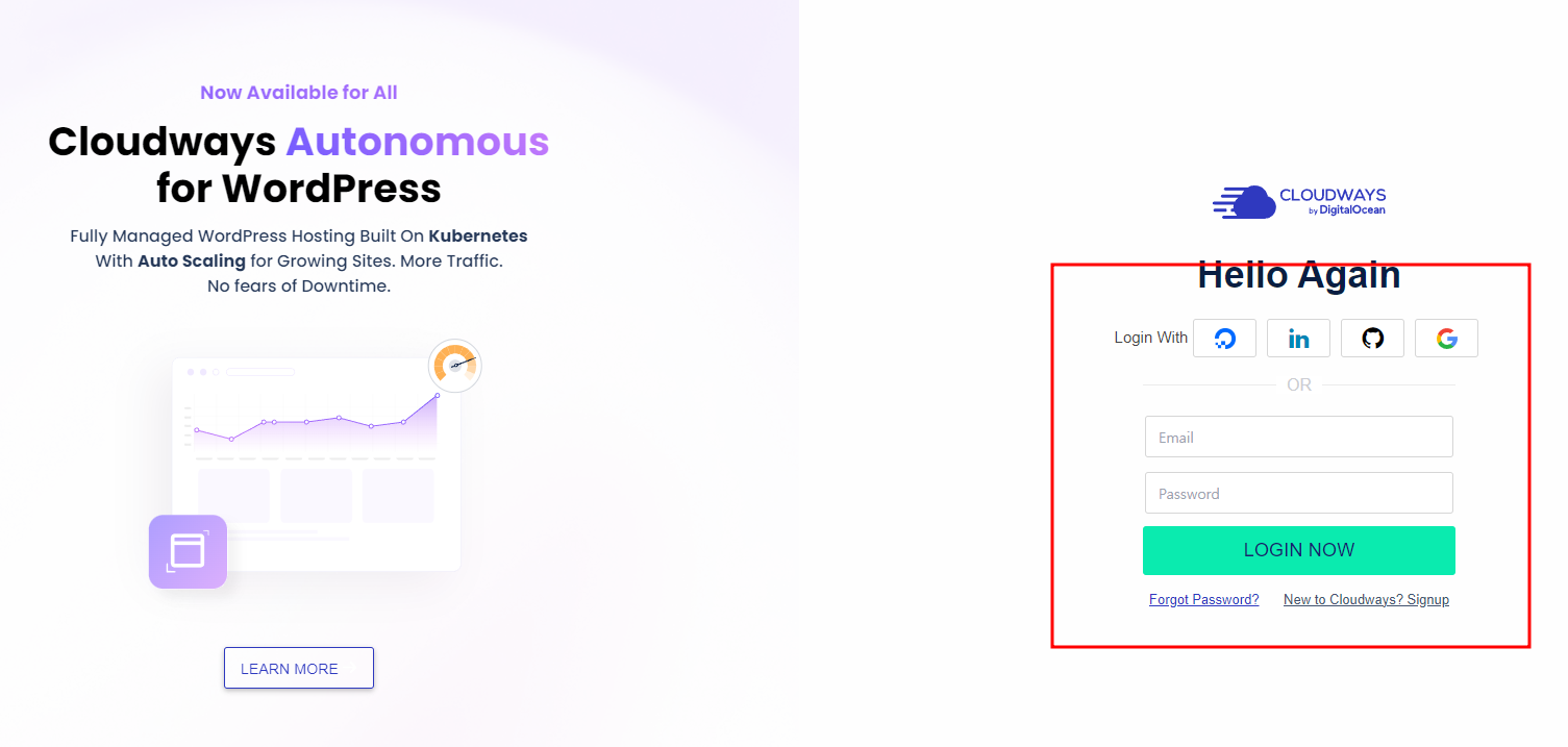 클라우드웨이즈 로그인