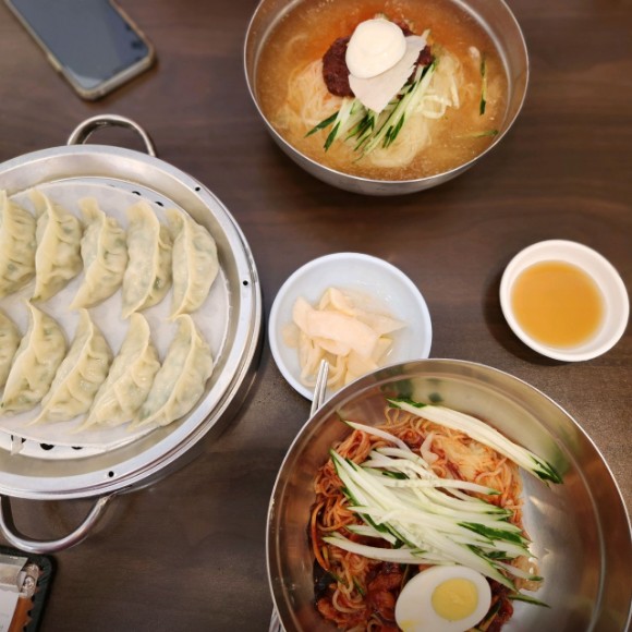 해운대 밀면 메뉴 이미지