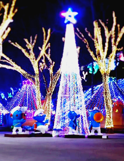 산타마을 빛축제