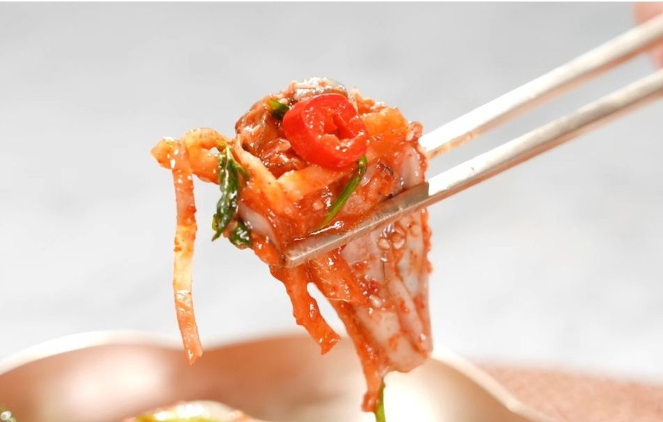 이정현 굴무침