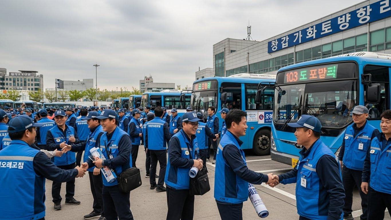 서울 시내버스 파업 타결