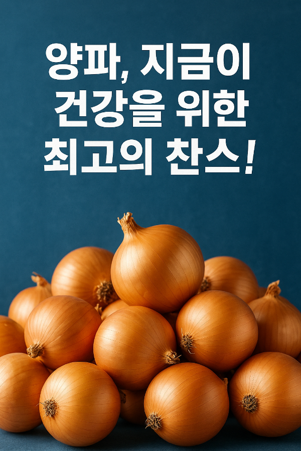 양파 가격 폭락? 혈관 건강과 혈당 조절엔 기회입니다