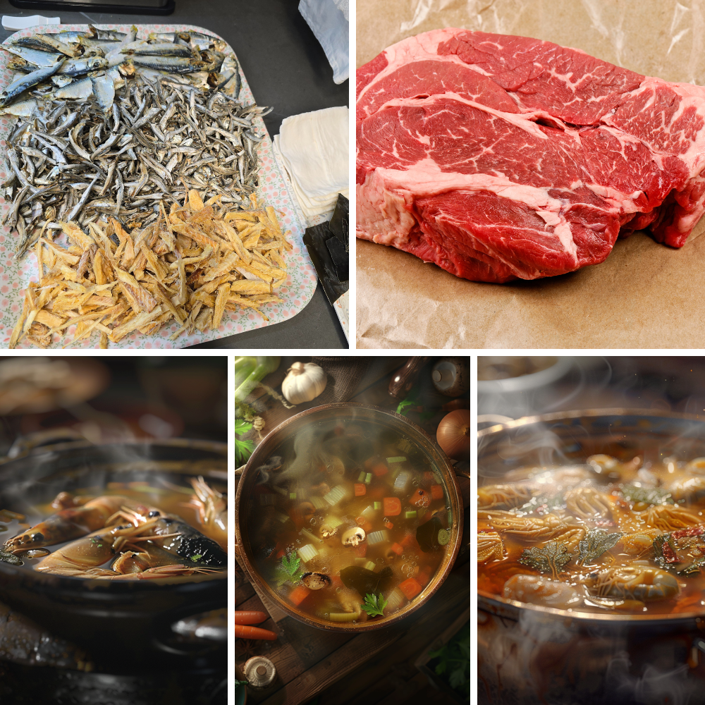 요리별 육수레시피