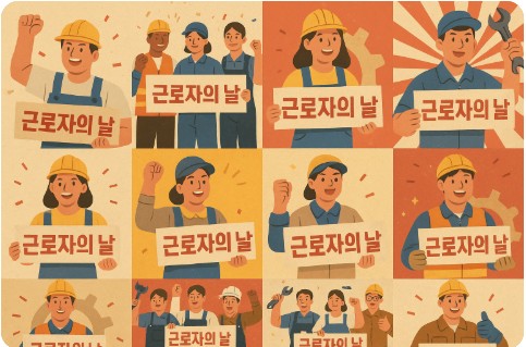 노동환경 사진