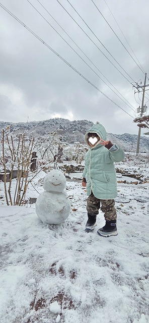 눈사람과 아이2