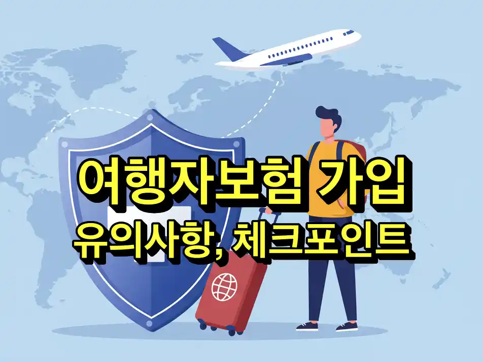 여행자보험 가입 유의사항, 체크포인트