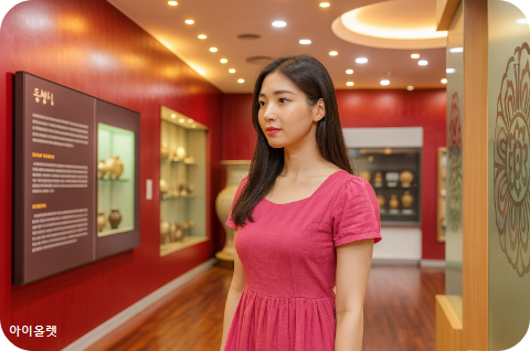 김해 가야박물관 내부를 감상한다.