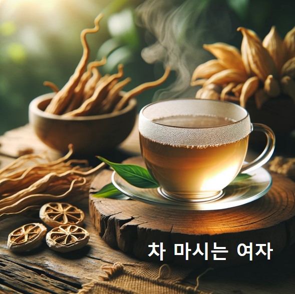 둥굴레차