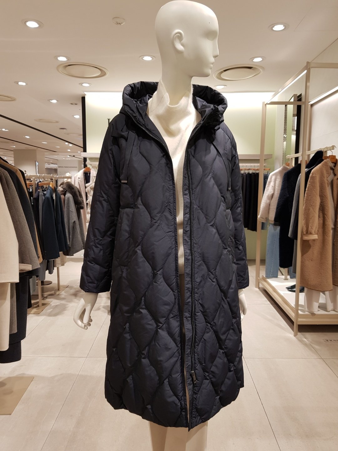 아이잗바바 퀄팅누빔롱구스패딩 BLBE2PD12E