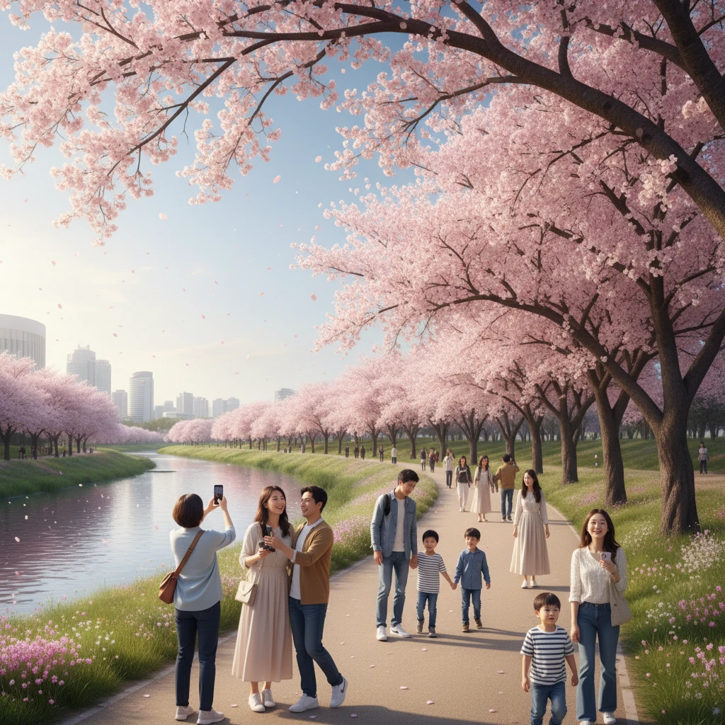 2026 세종 벚꽃 개화 일정 만개 ..