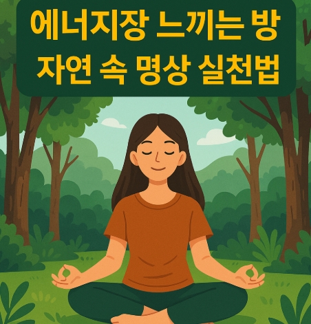 명상하는 여자그림