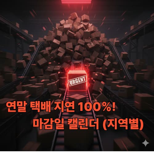 택배 분실/파손 대처법: 연말 물류 사고 발생 시 소비자 분쟁 해결 가이드