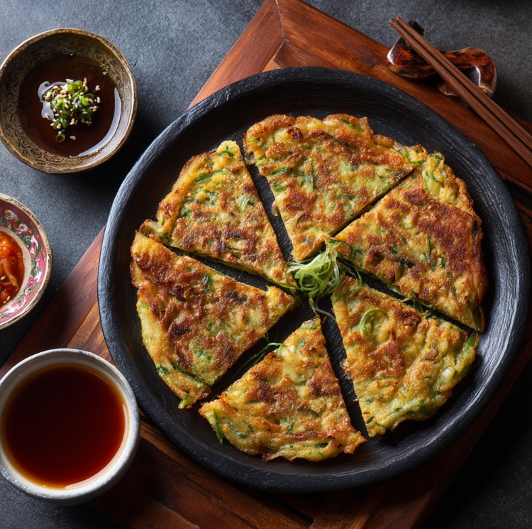 녹두를 보기좋게 잘라놓은 모습