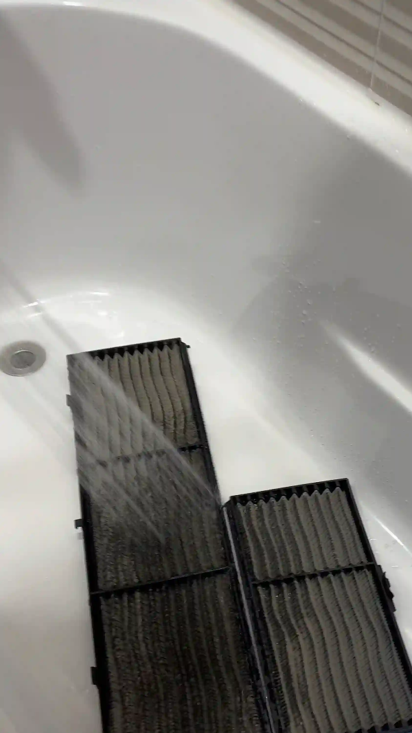 에어컨 필터 세척