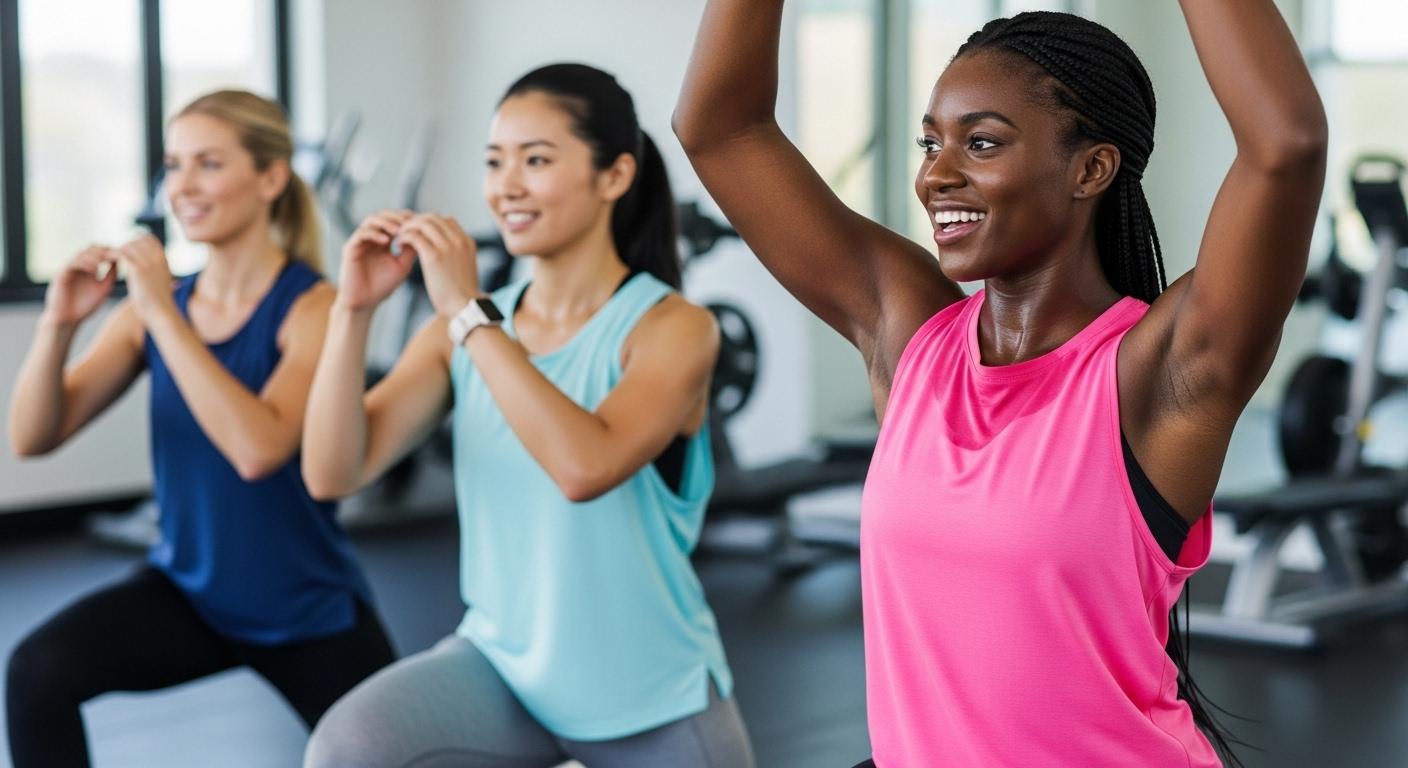 운동복 민소매 여자