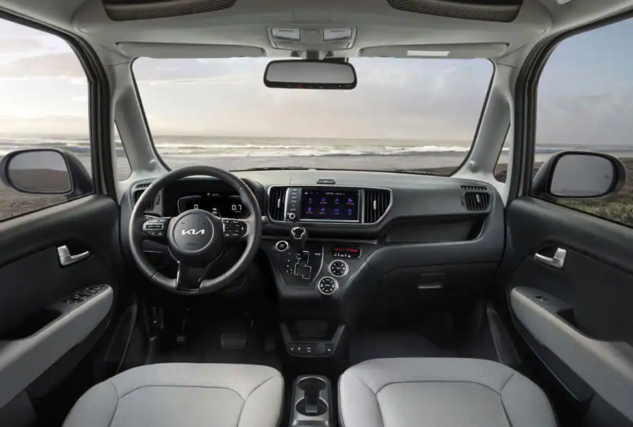 2023년형 기아 레이 실내 사진 출처 기아차 홈페이지