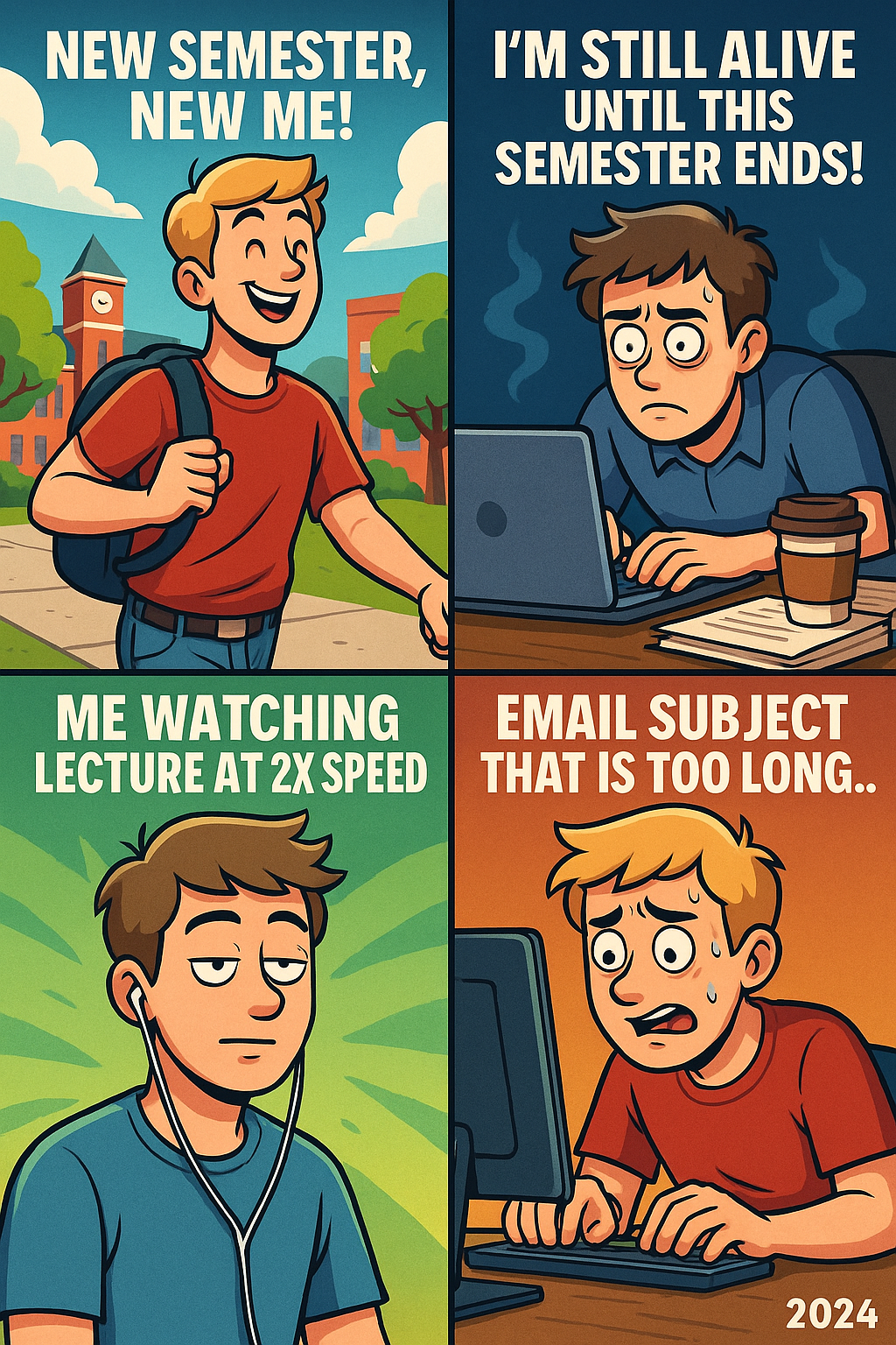 미국 대학교 캠퍼스에서 유행한 인기 밈 모음