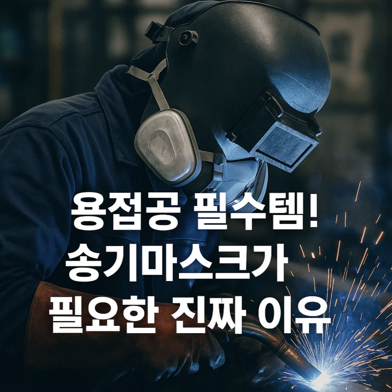 용접공 필수템! 송기마스크가 필요한 진짜 이유