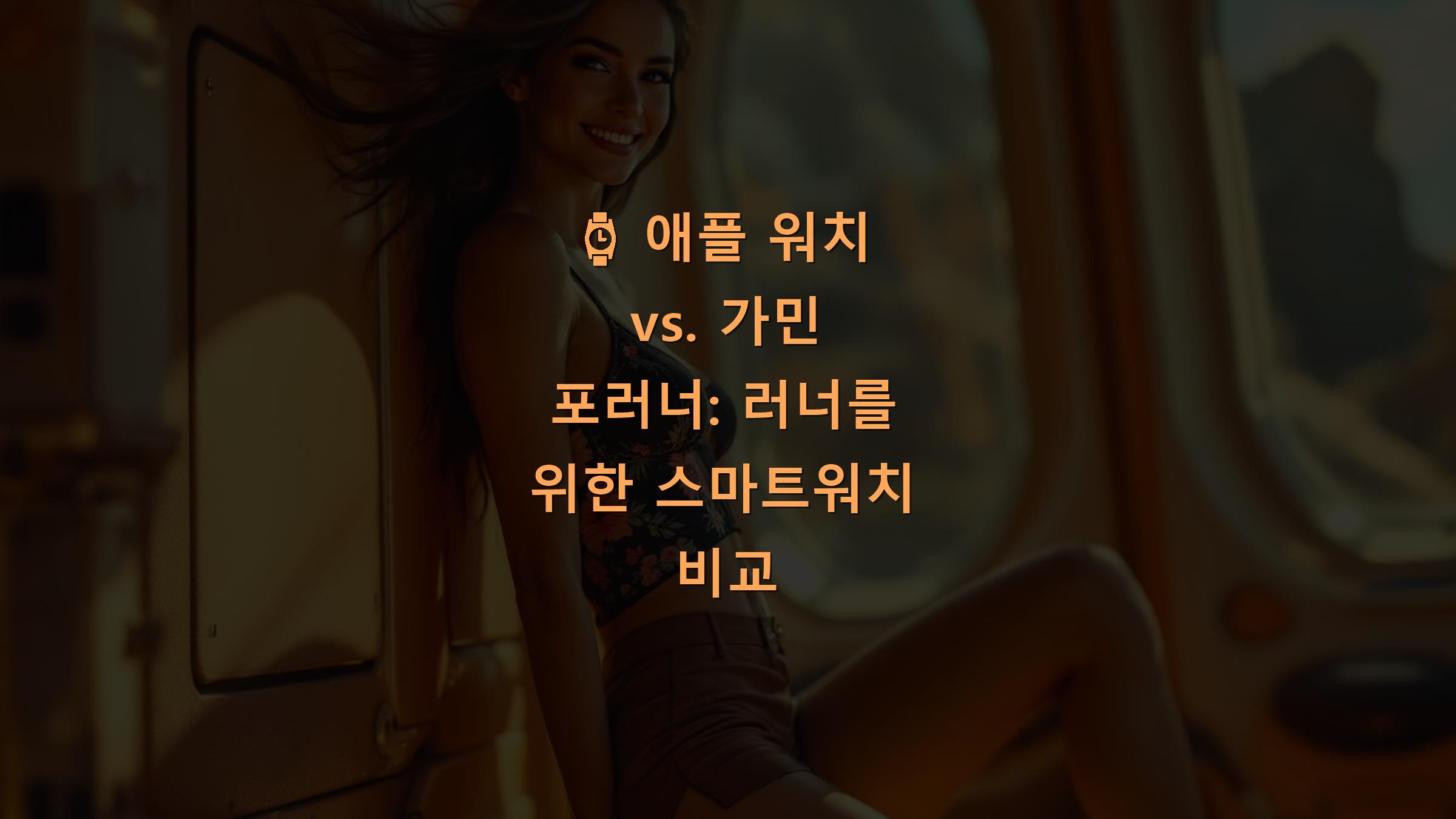 ⌚ 애플 워치 vs. 가민 포러너: 러너를 위한 스마트워치 비교