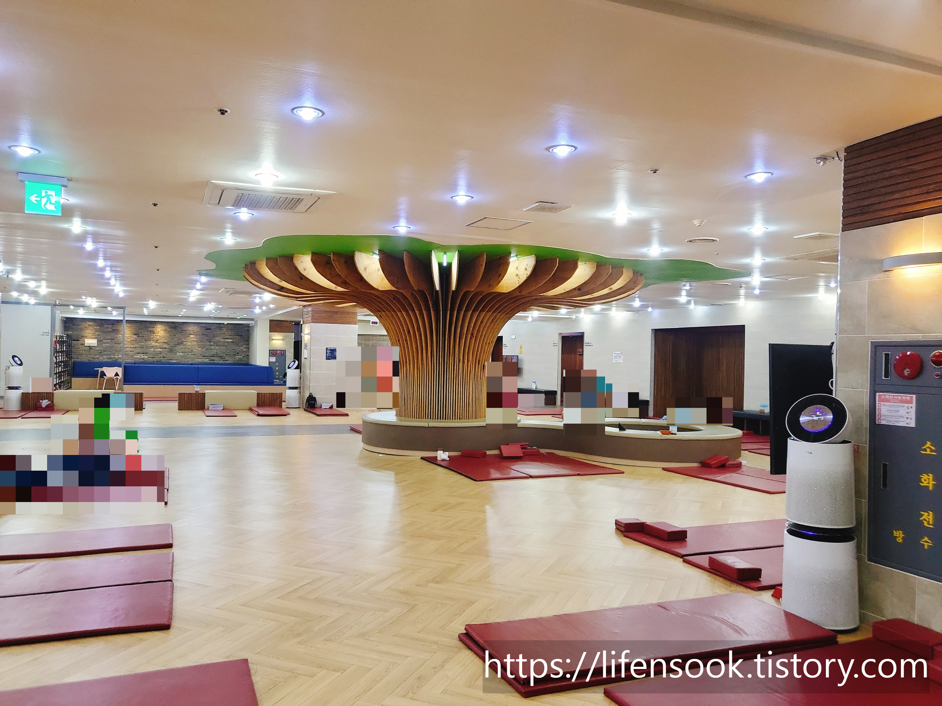 워터캐슬 시흥정왕점 찜질방 내부 2