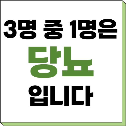당뇨 초기 증상