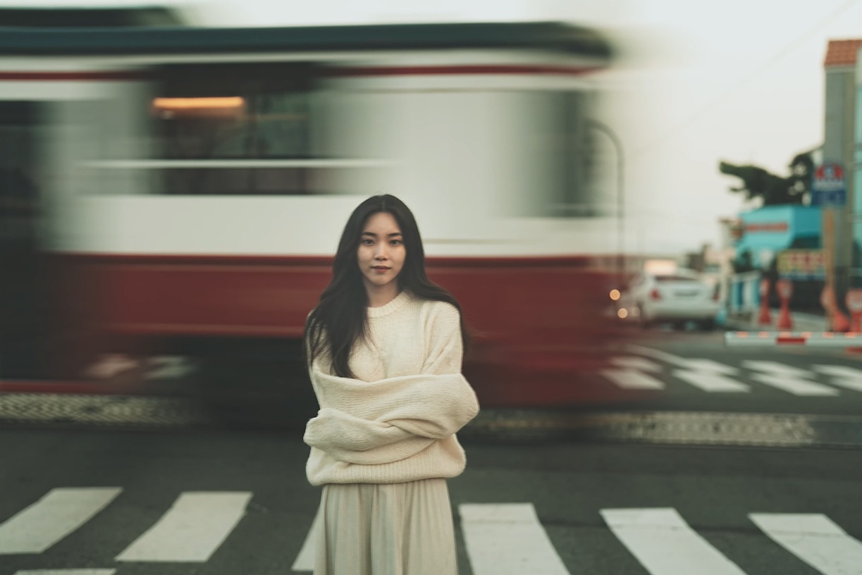 필름 감성 인물 사진