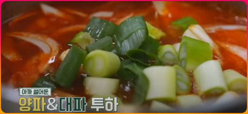 양파, 대파_투하