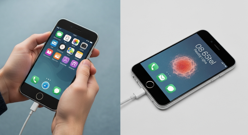 충전 중 사용 자제, 기기 발열 방지